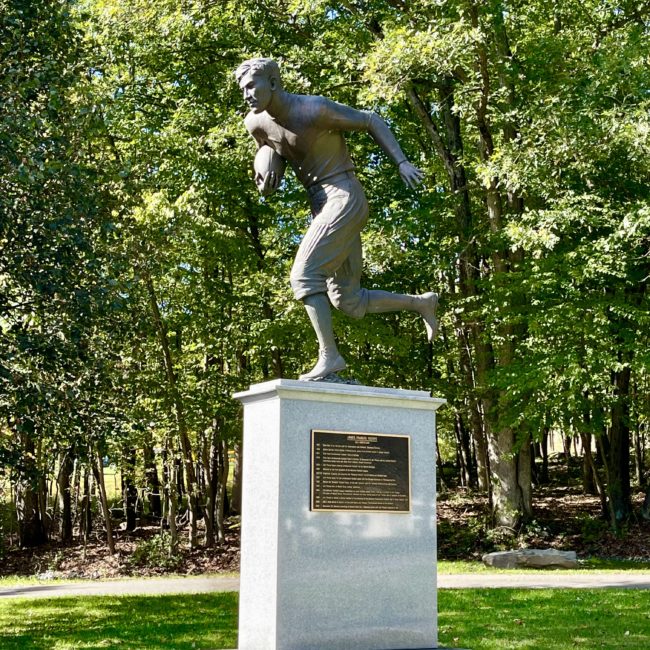 Statue in Jim Thorpe, PA